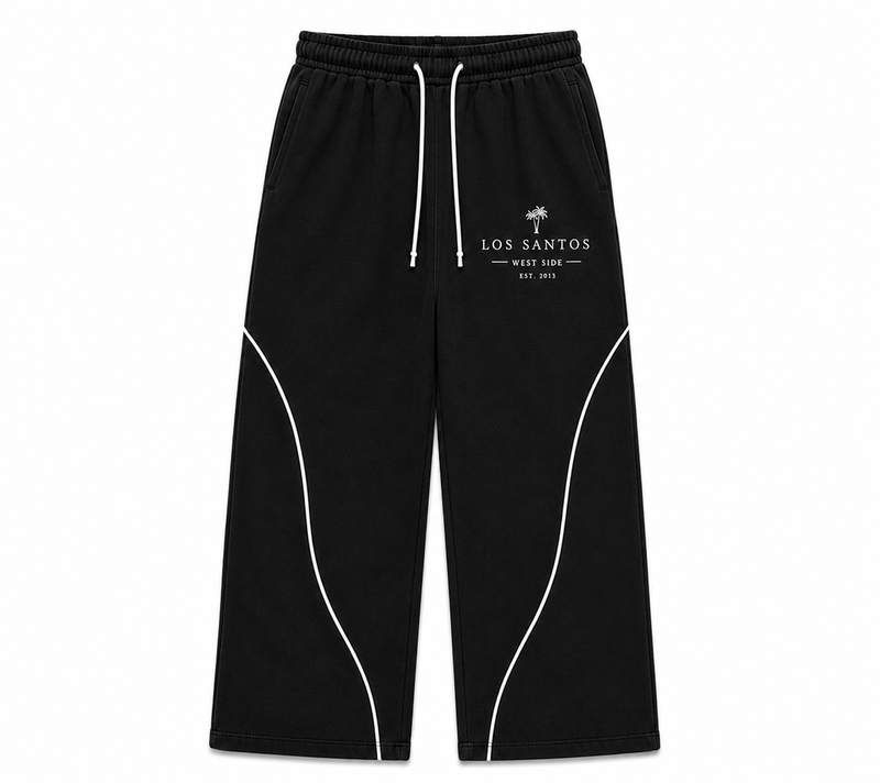 Black Baggy Sweatpants
