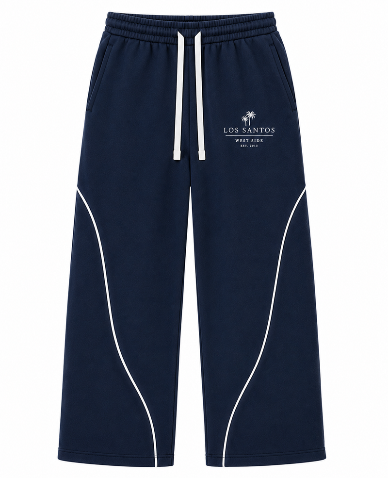 Navy Baggy Sweatpants