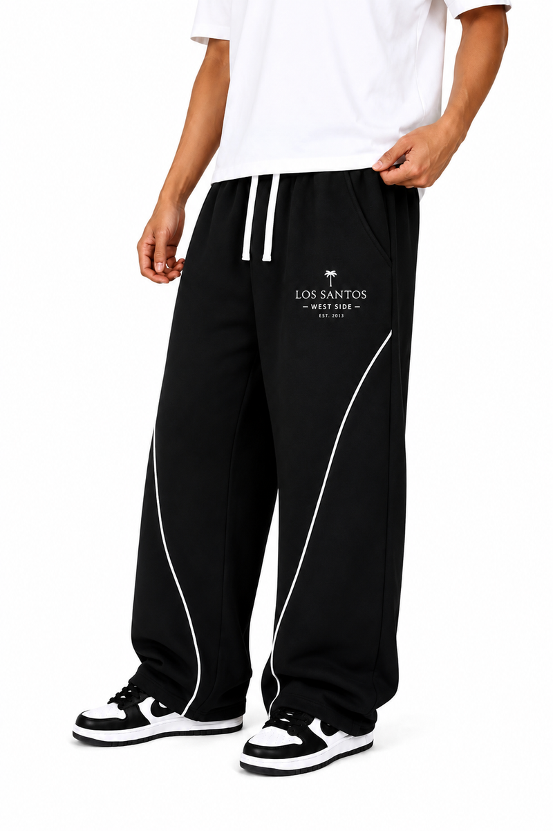 Black Baggy Sweatpants