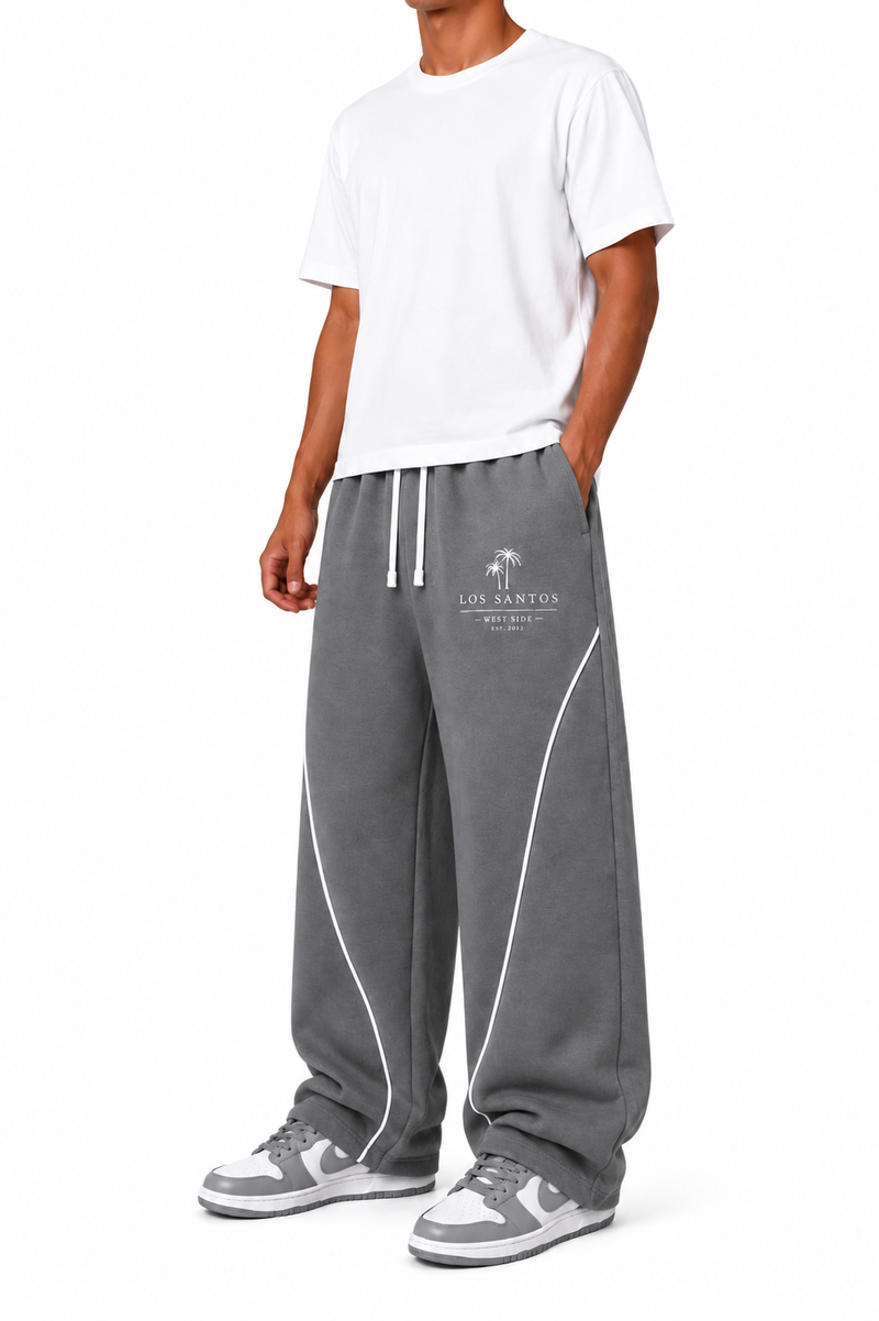 Grey Baggy Sweatpants